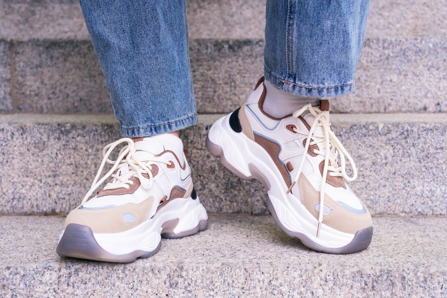 Taya Zapatillas de Lona Chunky
