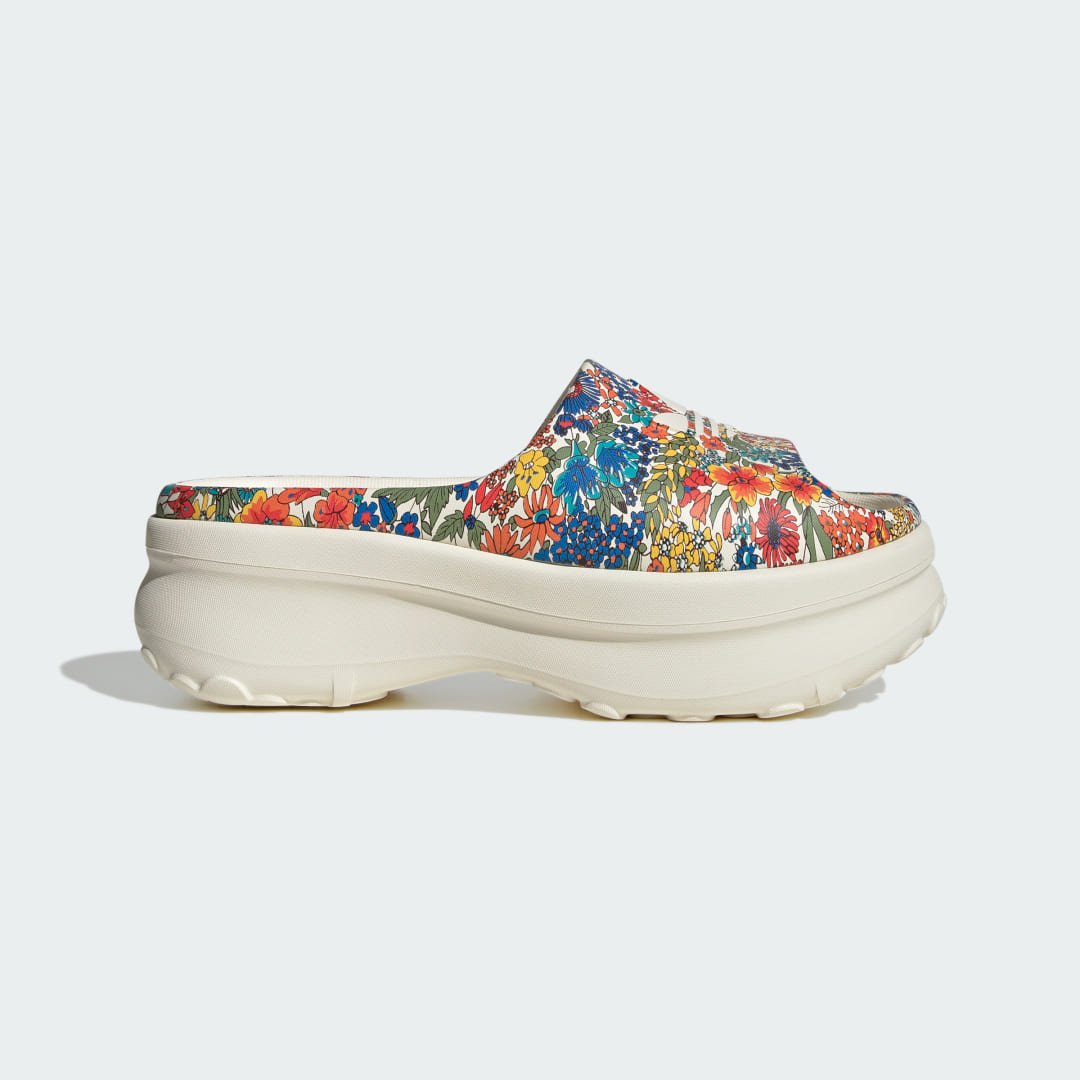 Sandalia Adifom Stan Slide x Liberty London