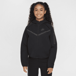 Nike Sportswear Tech Fleece Sudadera con capucha y cremallera completa – Niña
