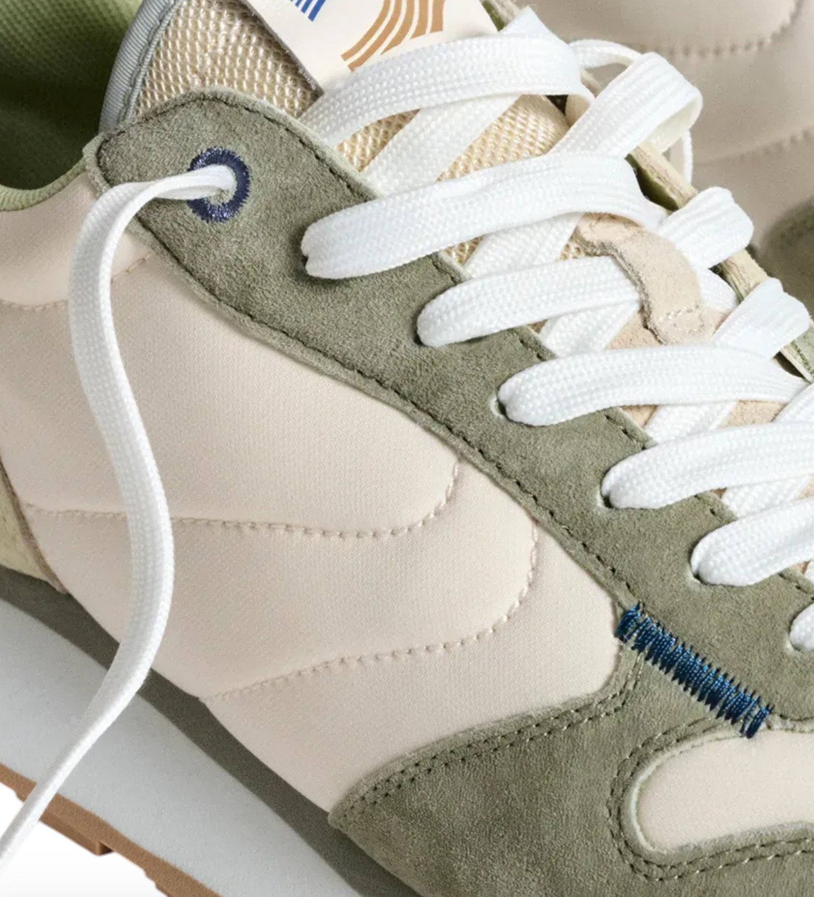 Zapatillas de piel Girga verde - Imagen 3