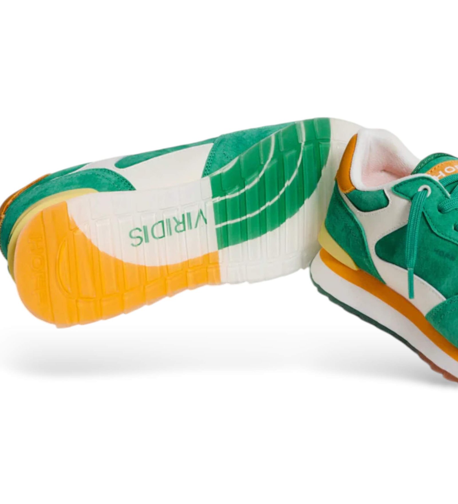 Zapatillas de piel Virdis verde - Imagen 5