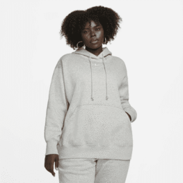 Nike Sportswear Phoenix Fleece Sudadera con capucha oversize de tejido Fleece (Talla grande) – Mujer