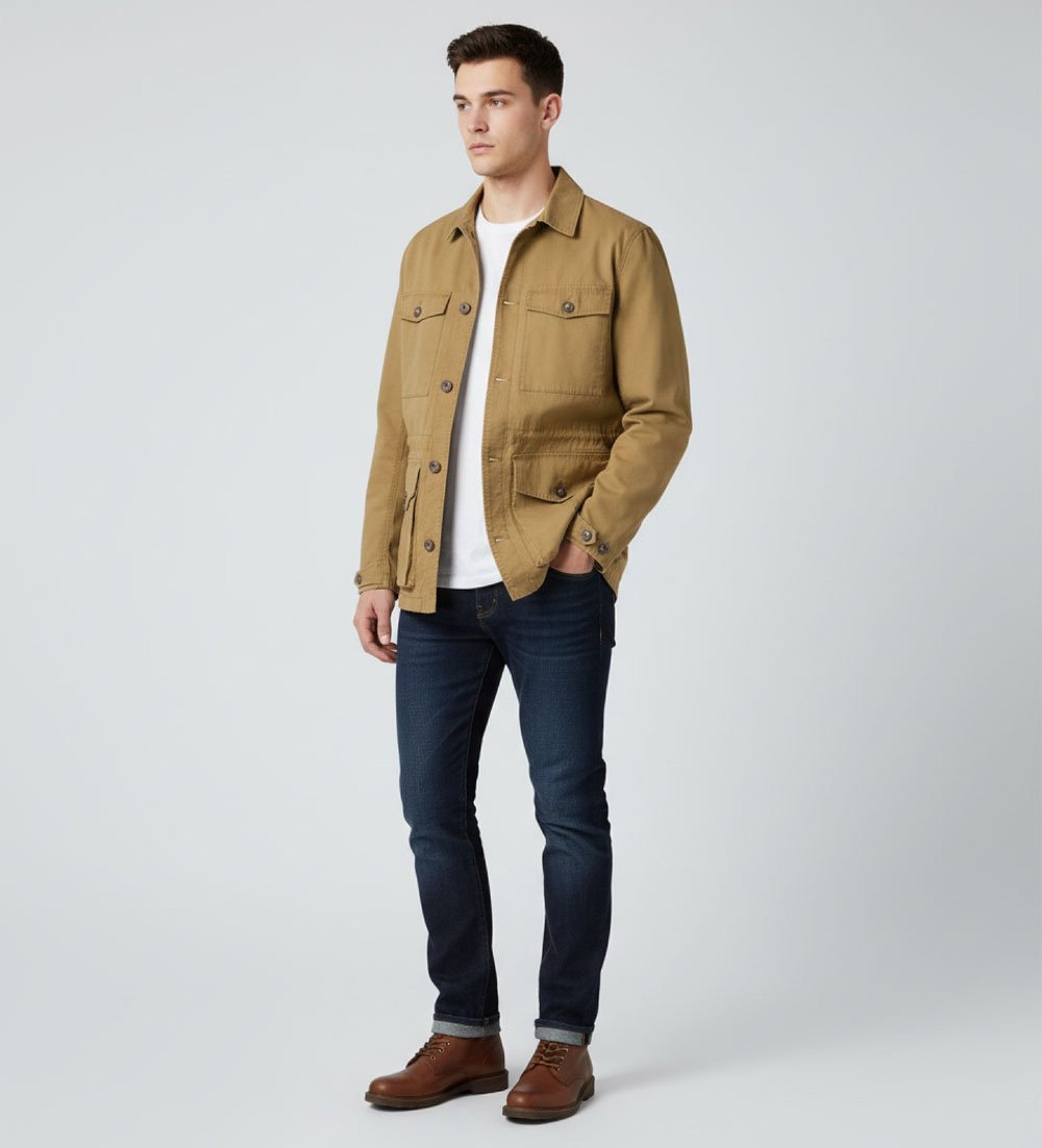 Chaqueta Atlas beige - Imagen 3