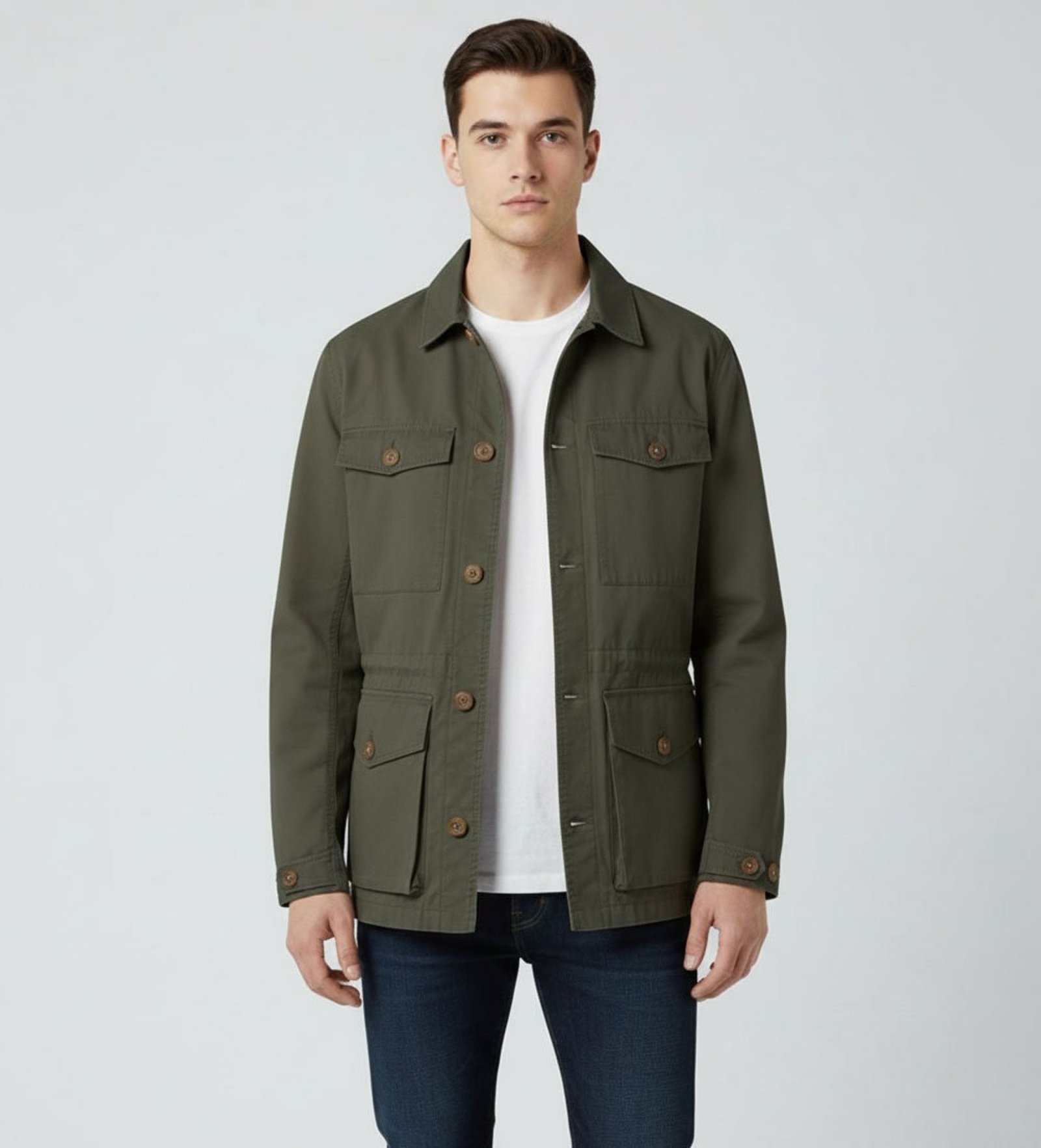 Chaqueta Atlas verde