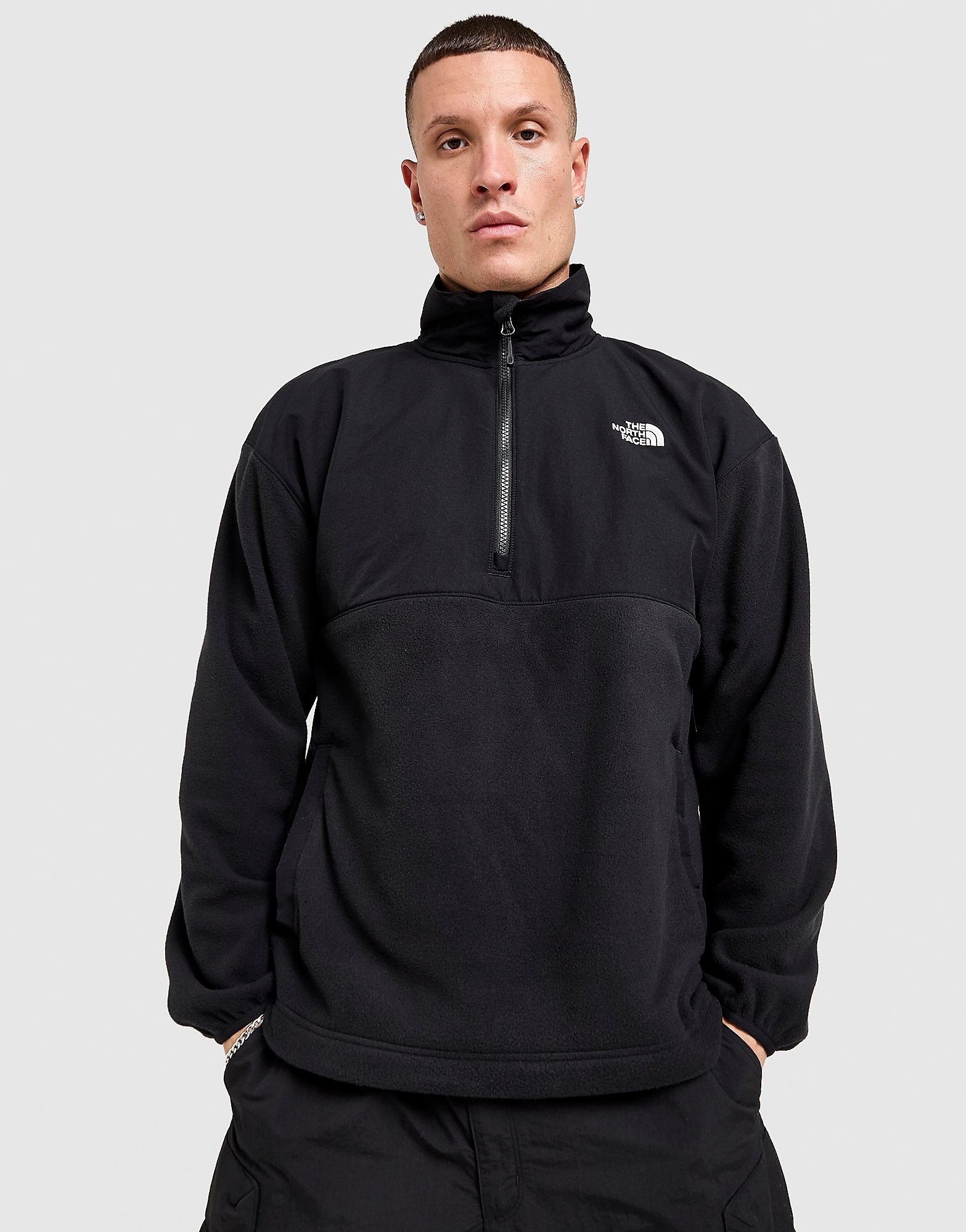 The North Face Forro polar Samari 1/4 Zip, Negro