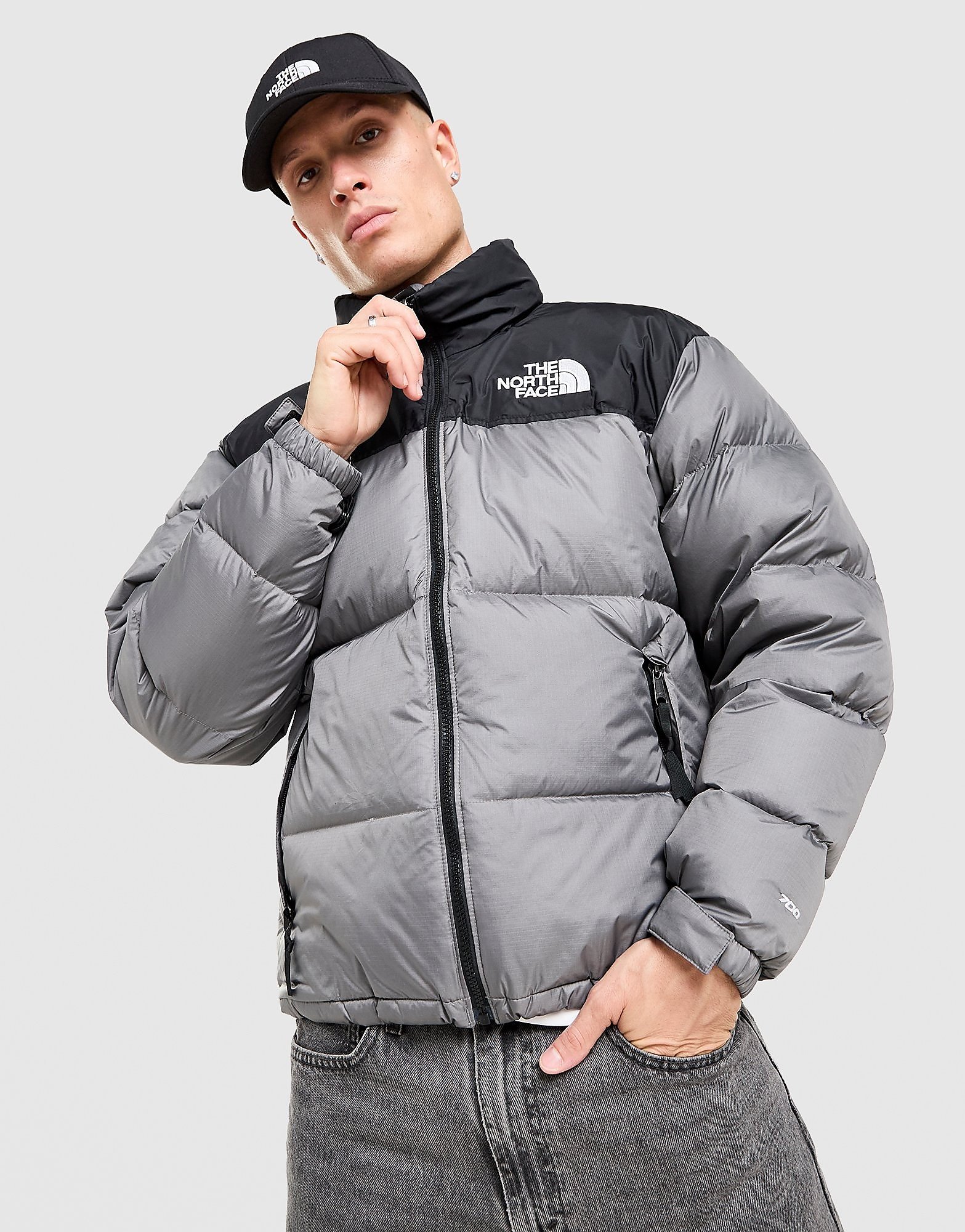 The North Face chaqueta Nuptse 1996, Gris
