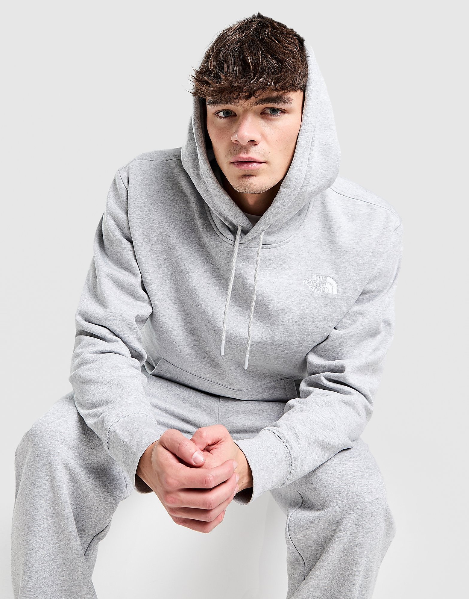 The North Face Sudadera con capucha Essential, Gris