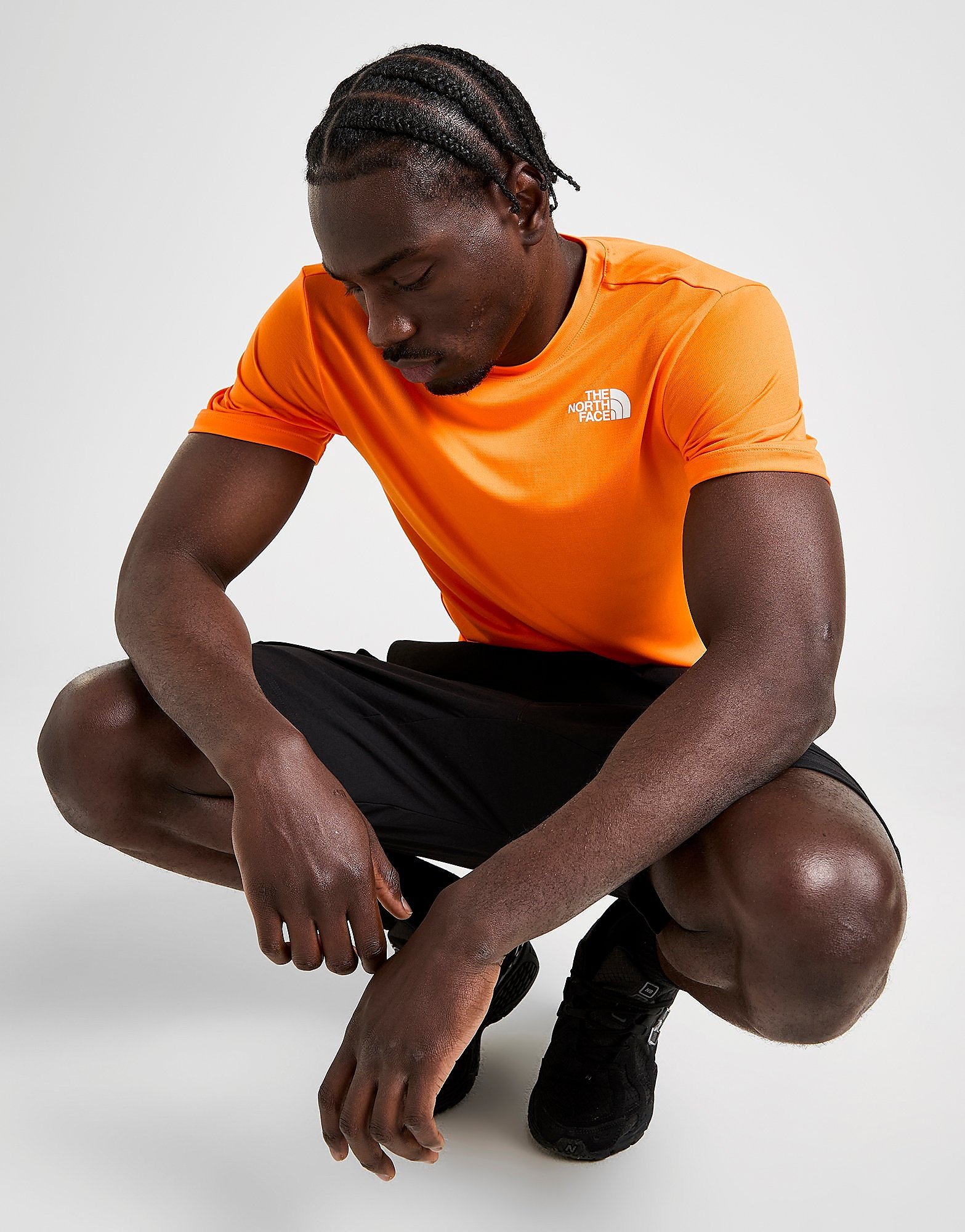 The North Face Camiseta Performance, Naranja