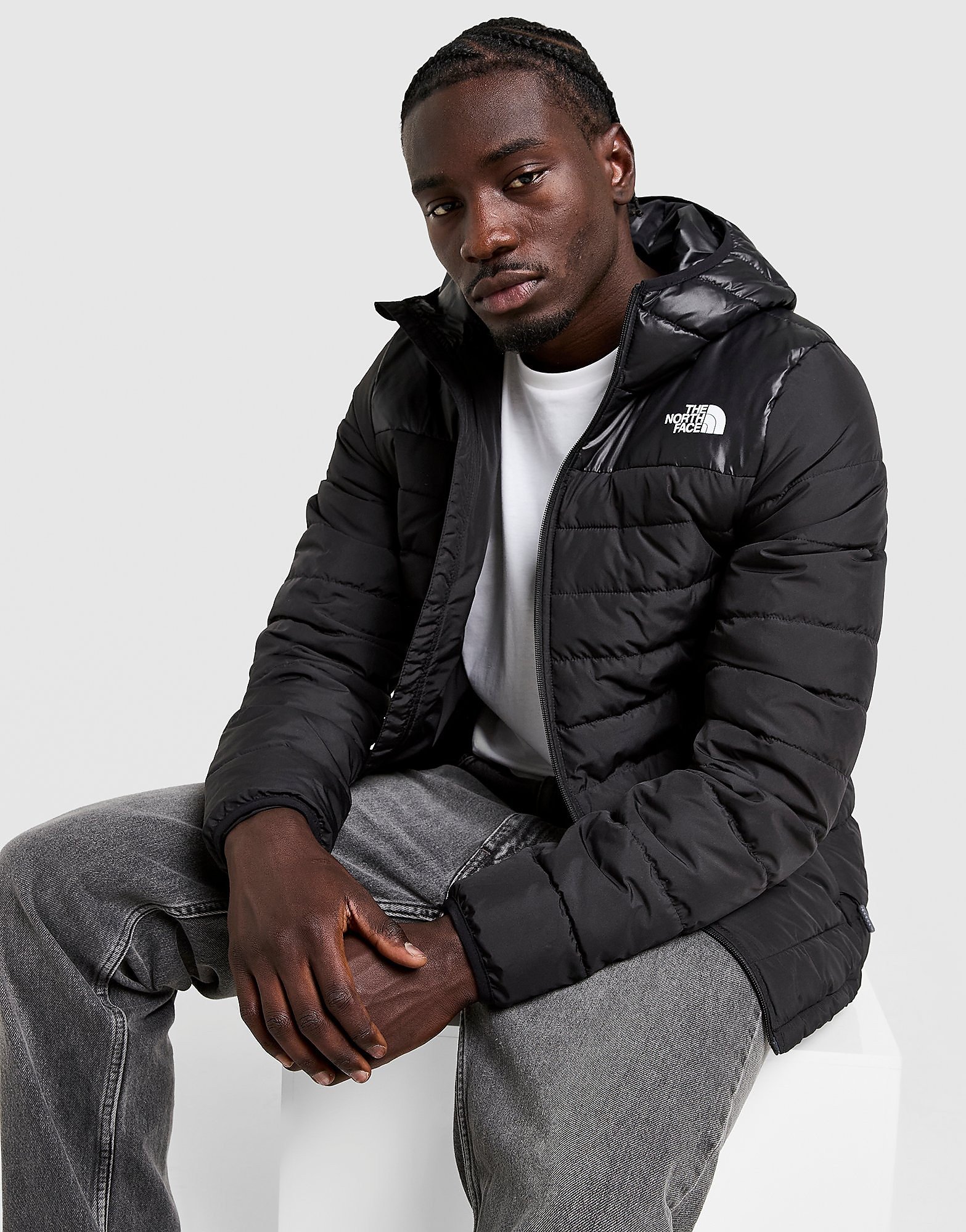 The North Face Chaqueta acolchada Lungern, Negro