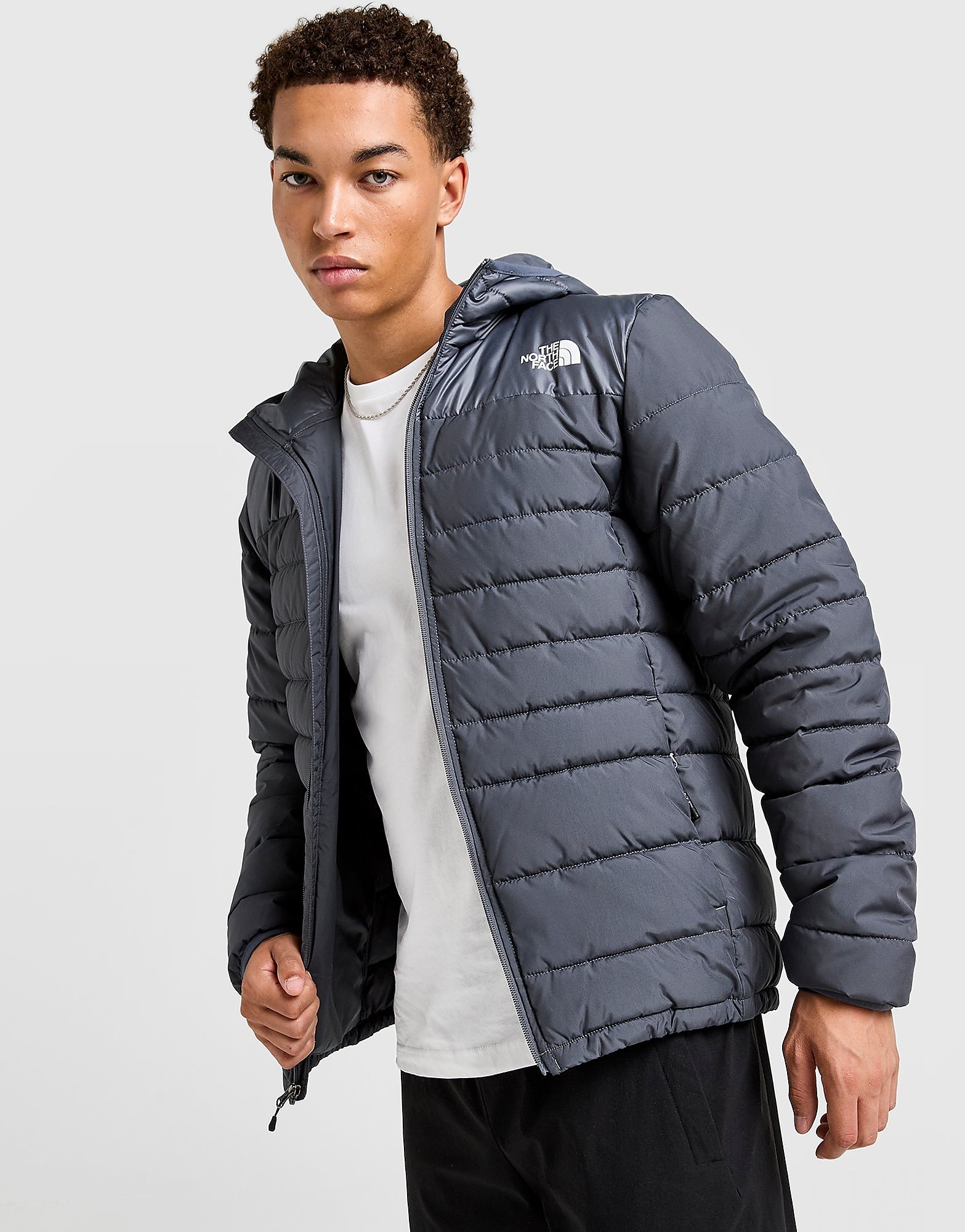 The North Face Chaqueta acolchada Lungern, Gris