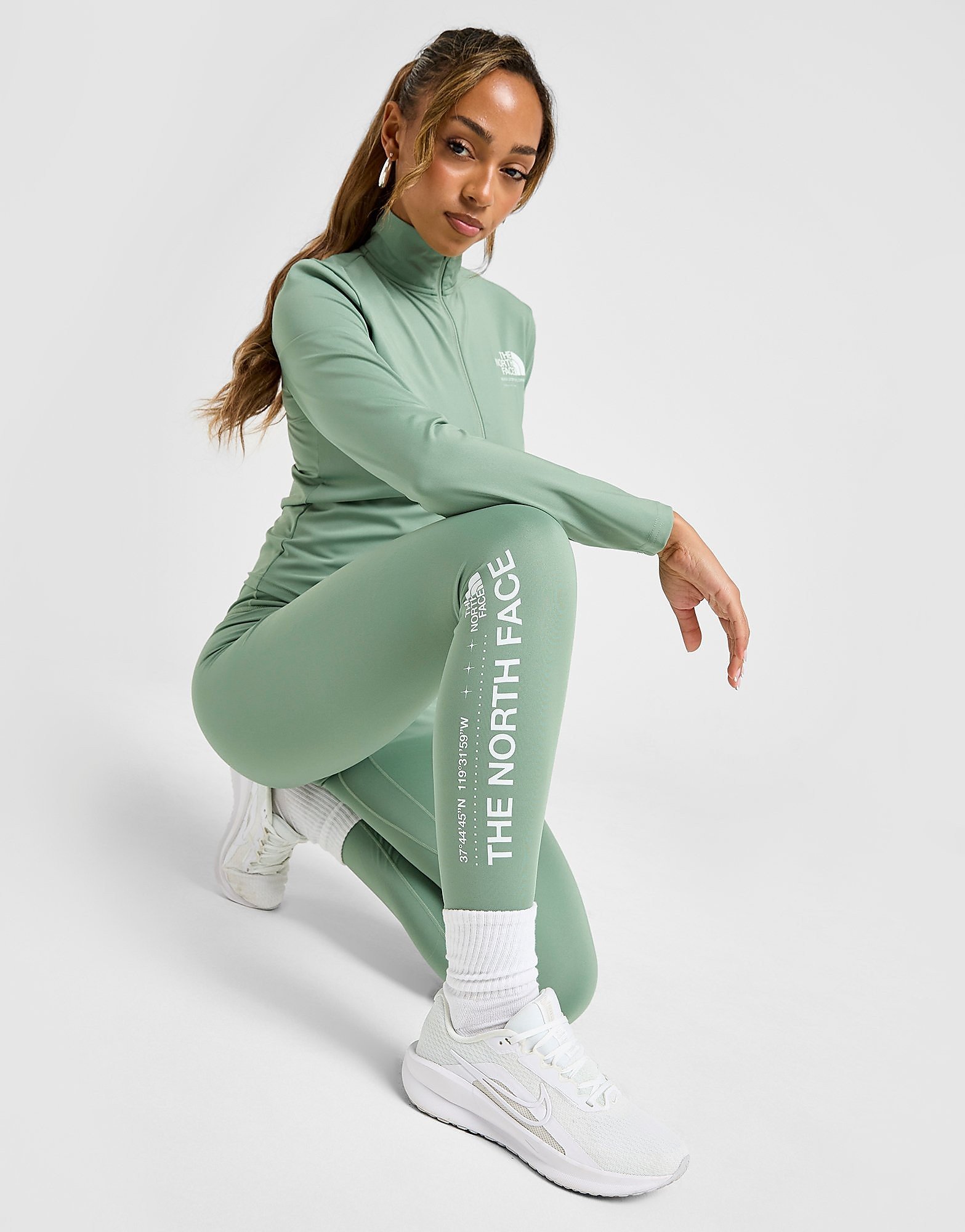 The North Face Leggings Tech Graphic, Verde